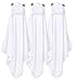 100% Bamboo Hooded Baby Towel Swaddlers Wrap Newborn - Washcloth White Crib Hood Blanket for infant Toddler Kids Girl Boy|Bathtub Bubble Outfit Suit Set|Hoodie Shower Swaddle Set for Travel,Beach,Swim