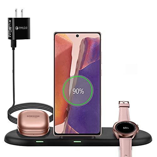 Wireless Charging Station 3 in 1, Fast 