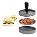 Hamburger Press, Aluminum Burger Press with Heavy Duty Non-Stick Patty Maker Pan, Professional Food Grade Hamburger Mold Ideal for BBQ Grill, Home, Parties, Picnic, kitchen Accessories for Hamburger
