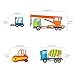 DECOWALL DS4-8012 Construction Site Kids Wall Stickers Wall Decals Peel and Stick Removable Wall Stickers for Kids Nursery Bedroom Living Room d?cor