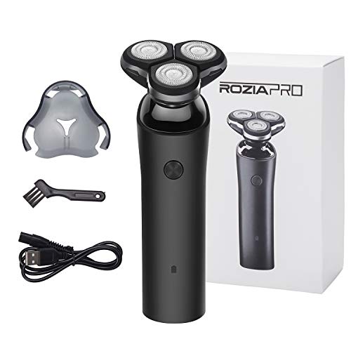 Electric Razor for Men Wet and Dry Rotary Shavers Cordless Waterproof Electric Shaver USB Rechargeable Electric Shaving Razors