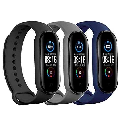 Ybludiy Compatible with Xiaomi Mi Band 6 Strap/Mi Band 5 Strap,Amazfit