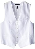 Perry Ellis Men's Big-Tall Linen Suit Vest