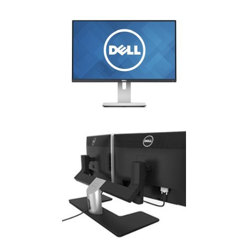 Two Dell Ultrasharp U2414H 24'' Monitors Bundle with One Dell MDS14