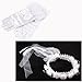 IDS White Satin Short Gloves Bridesmaid Wedding Flower Girl Bridal Floral Headdress Dress
