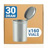 Loud Lock Pop Top Dram Bottles - (Silver) - 30 Dram