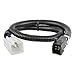 CURT 51362 Quick Plug Electric Trailer Brake Controller Wiring Harness, Fits Select Toyota 4Runner, Land Cruiser, Sequoia, Tacoma, Tundra, Lexus GX, LX
