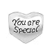 CharmSStory Heart I Love You Family Nana Charms Beads Charm Compatibles For Bracelets (NANA 2)