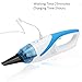 Car Cordless Vacuum, EVERTOP Portable Lightweight Mini Super Portable hand-held Automotive Vacuums Hand Car Cleaner (Blue)