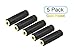 Inovat 5pcs Gold Plated 3.5mm Stereo Jack to 3.5mm Audio Female to Female Adapter Connectors