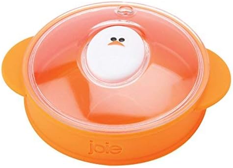 Joie Kitchen Gadgets Roundy Microwave Egg Ring, Orange, 13,97 x 13,33 x 17,78 cm