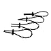 Estim Accessories Electronic Unit Devices E-stim Massager Electro Stim Conductive Silicone Rubber Loops Rings with Beads