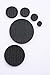 Lil Grippers Round Furniture Pads - Keep Furniture Where it Belongs! (1 Inch) 8 Pack