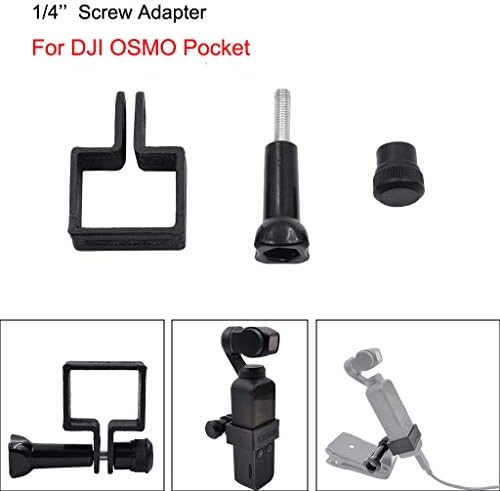 Tiean Adapter Expansion Bracket Phone Holder For DJI Osmo Pocket (Black)
