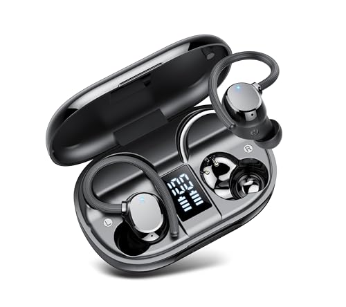 Bluetooth Kopfhörer, Kopfhörer Kabellos Bluetooth 5.4, 128 Std Spielzeit Kabellose Kopfhörer mit 4 ENC Noise Cancelling Mics, Tiefer Bass, IP7 wasserd