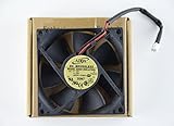 Eathtek Replacement ADDA 80mm x 80 mm x 25 mm 12V DC Brushless Quiet High Speed Fan AD0812HS-A70GL
