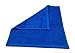 100% Natural Cotton WashCloths (12 Pack, 12 x 12 inch) Highly Absorbent Multi-Purpose, Soft (Royal Blue)