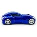 TDRTECH Wireless Car Mouse 2.4Ghz 3D DPI 1600 Cool Sport USB Gaming Mouse Mice for PC Computer Laptop Notebook Blue