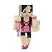 EnderToys Pink Top Green Eyed Girl Action Figure