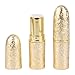 Monrocco 8Pcs DIY Gold Bullet Shape Empty Lipstick Lip Balm Tube Lipstick Chapstick Container Cosmetic Holder