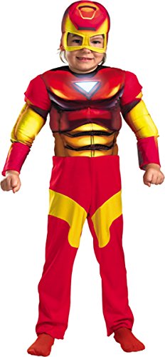 Morris Costumes Iron Man Toddler Muscle 2T