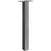 ARCHITECTURAL MAILBOXES 5105Z Oasis In-ground Post, Graphite Bronze, 1 count