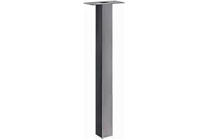 ARCHITECTURAL MAILBOXES 5105Z Oasis In-ground Post, Graphite Bronze, 1 count