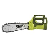 Sun Joe SWJ700E 16" 14 Amp Electric Handheld Chain Saw with Kickback Safety Brake