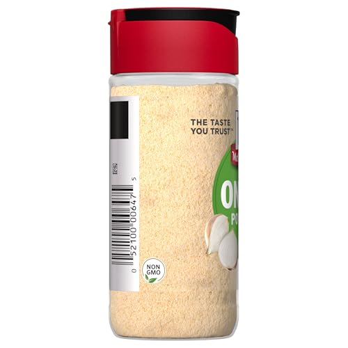 MCCORMICK ONION POWDER, NON GMO, MADE WITH FRESH, WHOLE, ONIONS, FOR BRINGING CONSISTENT ONION FLAVOR TO MEALS & RECIPES, 2.62 OZ