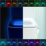 LumiLux Advanced 16-Color Motion Sensor LED Toilet Light, Internal Memory, Light Detection
