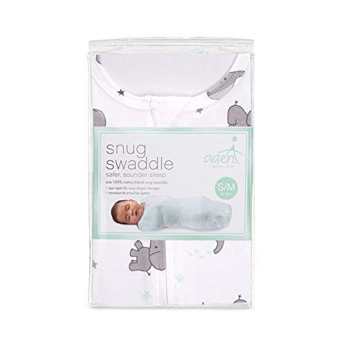 aden by aden + anais snug Swaddle; Baby Elephant; NB Pricepulse