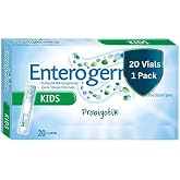 EnterogerminaKkids - 20 Vials - Pack of 1, Ready-to-Use Liquid Vials for Kids, 20 Individual Single-Use Vials