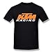 Men's KTM Racing Ken Roczen Logo Black T shirt by Maven