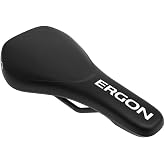ERGON SM Downhill Saddle, Black | Ergon SM Downhill Saddle - Lightweight Carbon Shell &amp; Chromoly Rails