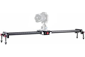 Sevenoak SK-CFS80 31-inch Feather-Light Carbon Fiber Track Slider with Roller Bearing Camera Mounting Platform