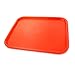 New Star Foodservice 24487 Red Plastic Fast Food Tray, 10 by 14-Inch, Set of 12