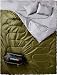 Sleepingo Double Sleeping Bag for Backpacking, Camping, Or Hiking, Queen Size XL! Cold Weather 2 Person Waterproof Sleeping Bag for Adults Or Teens. Truck, Tent, Or Sleeping Pad, Lightweight