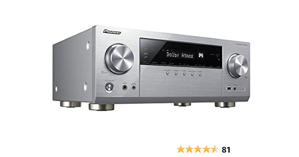 Pioneer Vsx 932 7 2 Netwerk Av Receiver Met Dolby Atmos Multiroom En Geintegreerde Wifi Bluetooth Ongecompliceerd Muziekstreaming Zilver Amazon Nl Elektronica