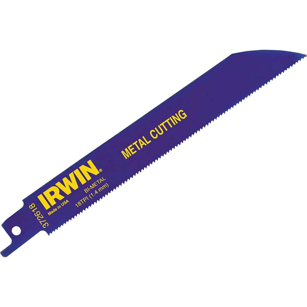 IRWIN 10504143 150 mm Bi-Metal Cutting Reciprocating Blade (Pack of 25)