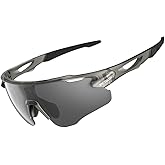 VICTGOAL Cycling Glasses for Men Women with Polarized Lenses UV Protection Cycling Sunglasses TR90 Frame for MTB Bike Glasses