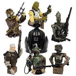 Star Wars Bounty Hunter Bust-Ups Box Set