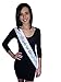 Forum Novelties Haute Soiree Sophisticated White Lace Bride to Be Sash-Perfect for Bachelorette Parties and Bridal Showers
