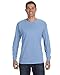 Hanes Adult Authentic-T Long-Sleeve T-Shirt,LIGHT BLUE,L