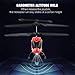 Rainbrace Toy Remote Control Helicopter for Kids Adults, 3.5 Channel RC Helicopter with Altitude Hold and Gyro Stabilizer, Sturdy Alloy Mini Helicopter Toys Kids Boys Red