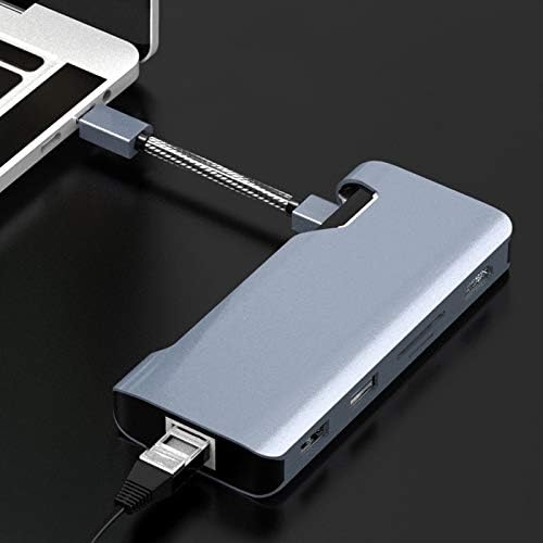 Usbハブ お買得 Usb Type C ハブ Hdmi 変換 7で1多機能タイプc Hub拡張ドック Usb C T1907b Silver Color