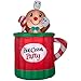 Holiday Time 5 Foot Animated Gingerbread Man Mug Inflatable