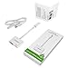 Jasain Compatible with iPhone to HDMI Adapter,Plug and Play 1080P Digital Audio Converter(White)