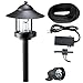 Westinghouse 8 Piece Grande Chaumont Low Voltage LED Landscape Lights, Black