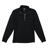 Calvin Klein Mens 1/4 Zip Long Sleeve Top