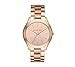 Michael Kors Womens Slim Runway Two-Tone Three-Hand Watch